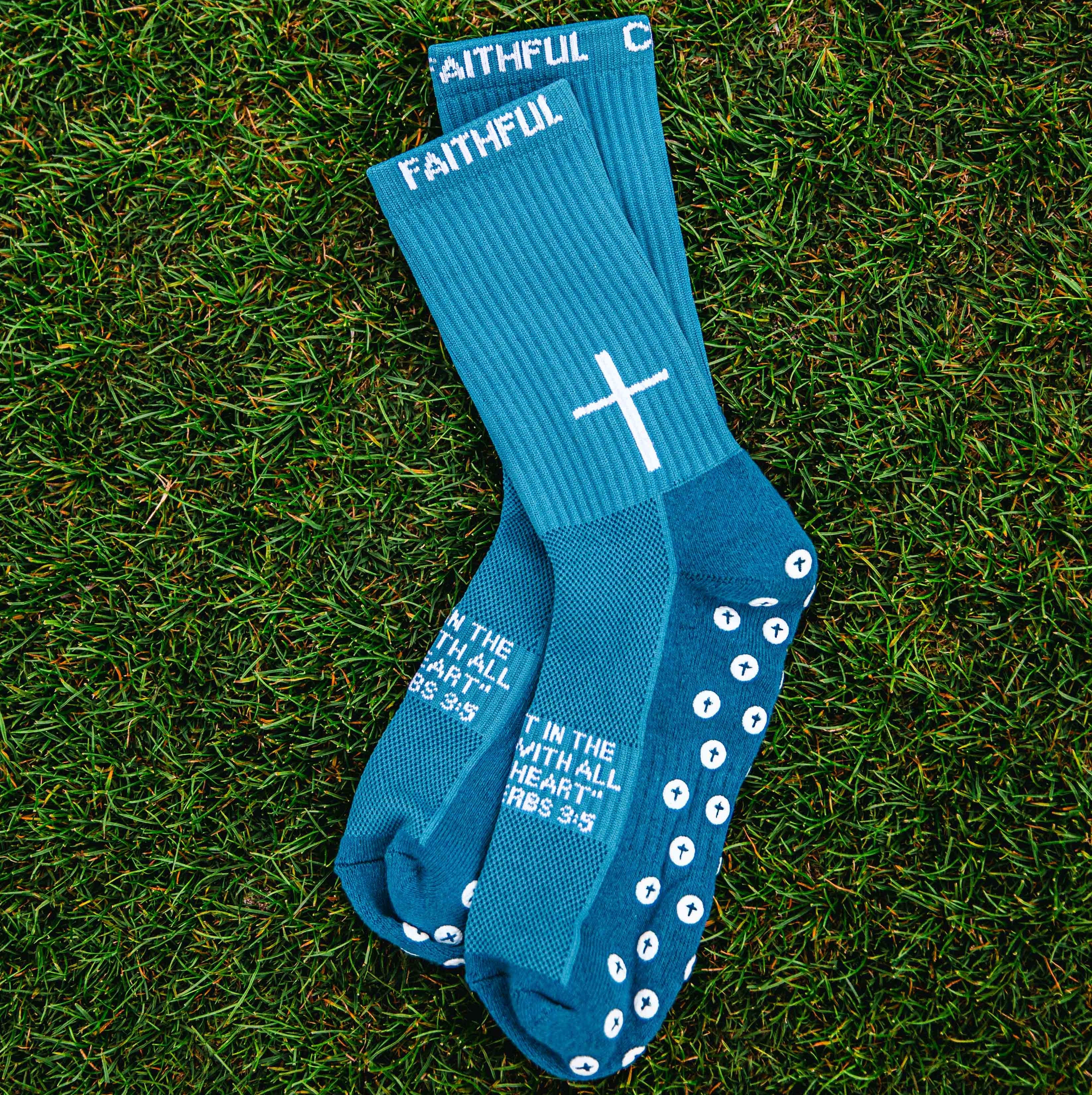 'CROSS' GRIP SOCKS