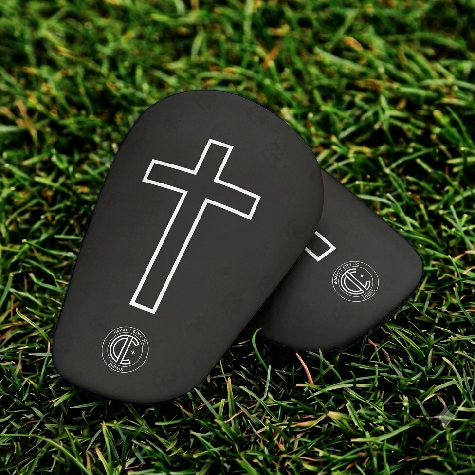 'CROSS' x IMPACT CITY FC MINI SHIN PADS