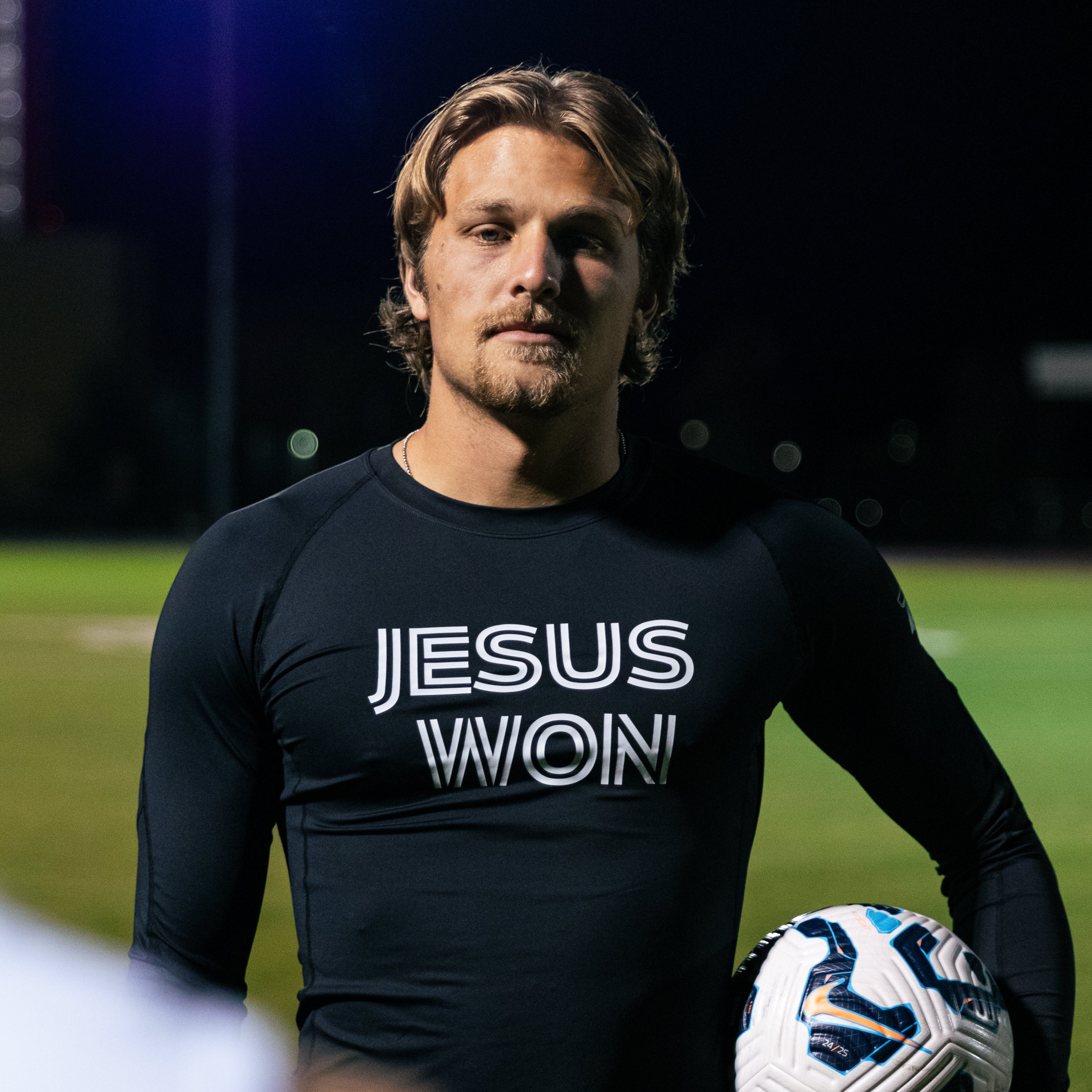 'JESUS WON' X FCA - COMPRESSION SHIRT