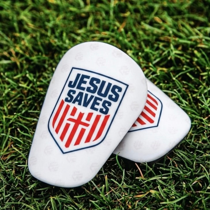 'JESUS SAVES' x USA MINI SHIN PADS