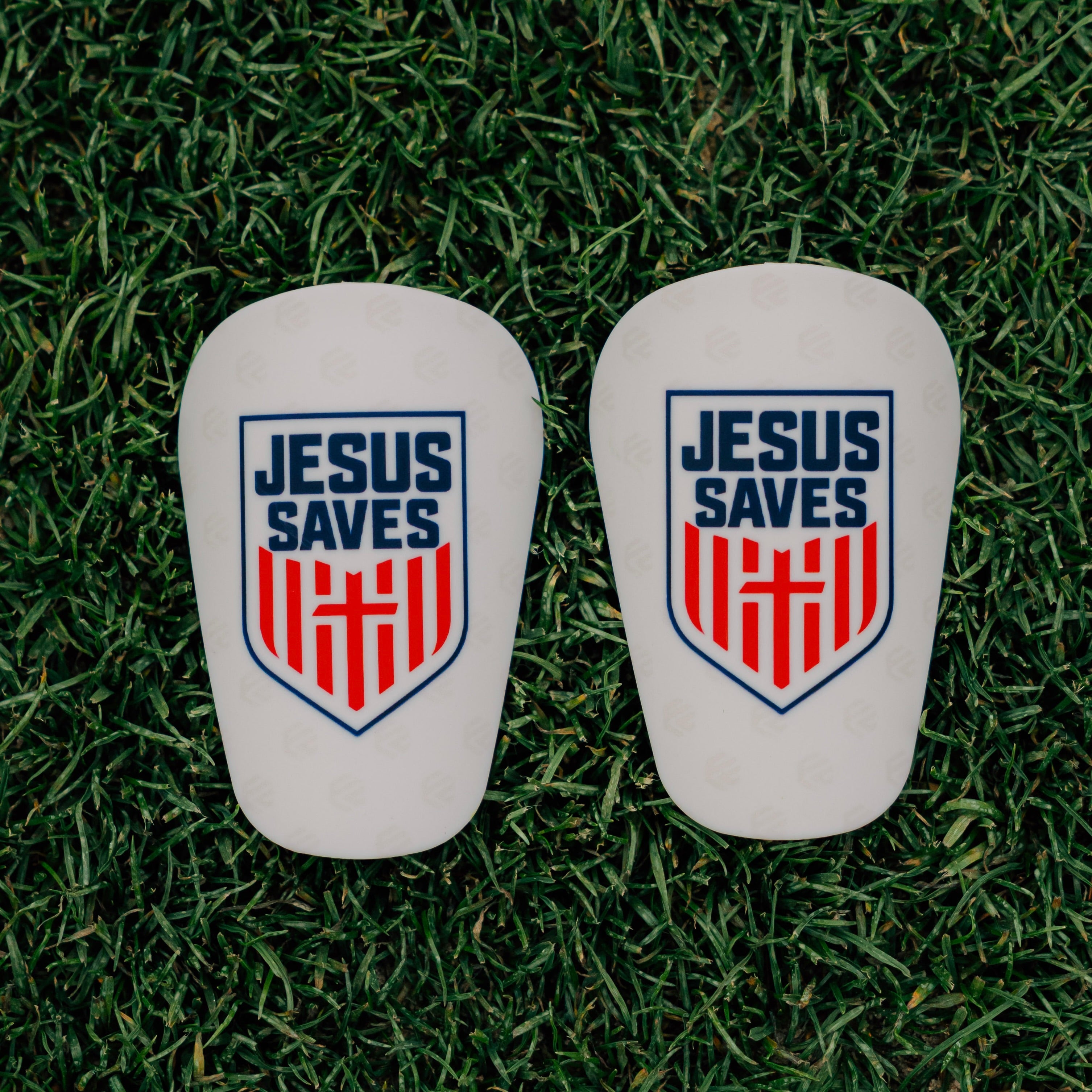 'JESUS SAVES' x USA MINI SHIN PADS