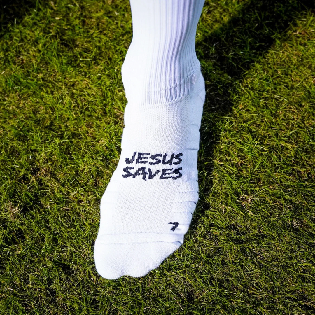 PADDED - JESUS SAVES ATHLETIX SOCKS