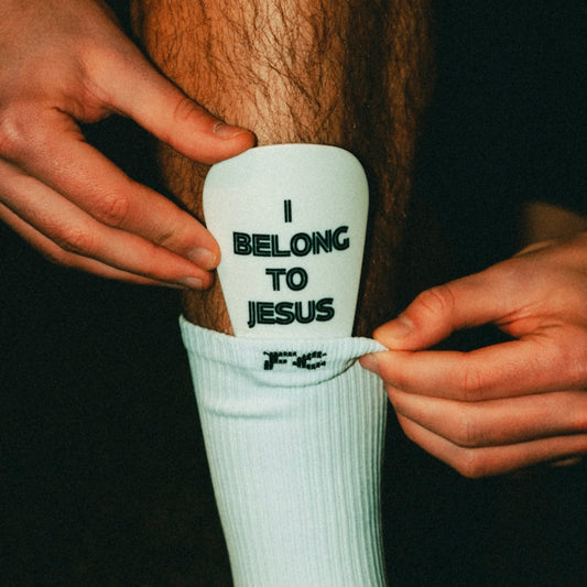 'I BELONG TO JESUS' SHIN PADS