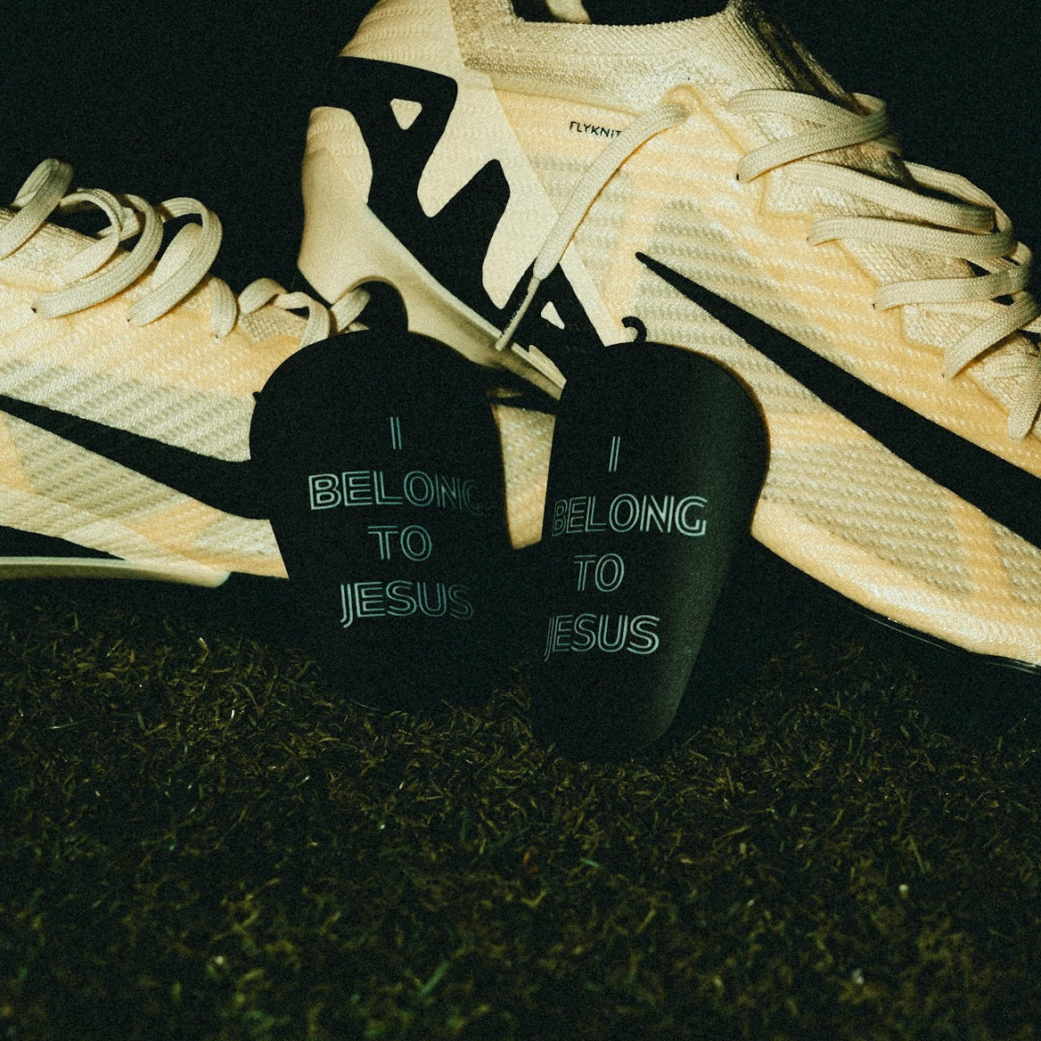 'I BELONG TO JESUS' SHIN PADS