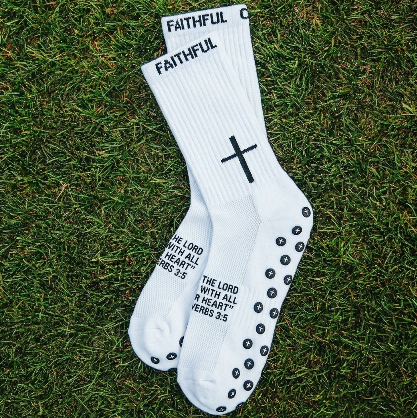 'CROSS' GRIP SOCKS