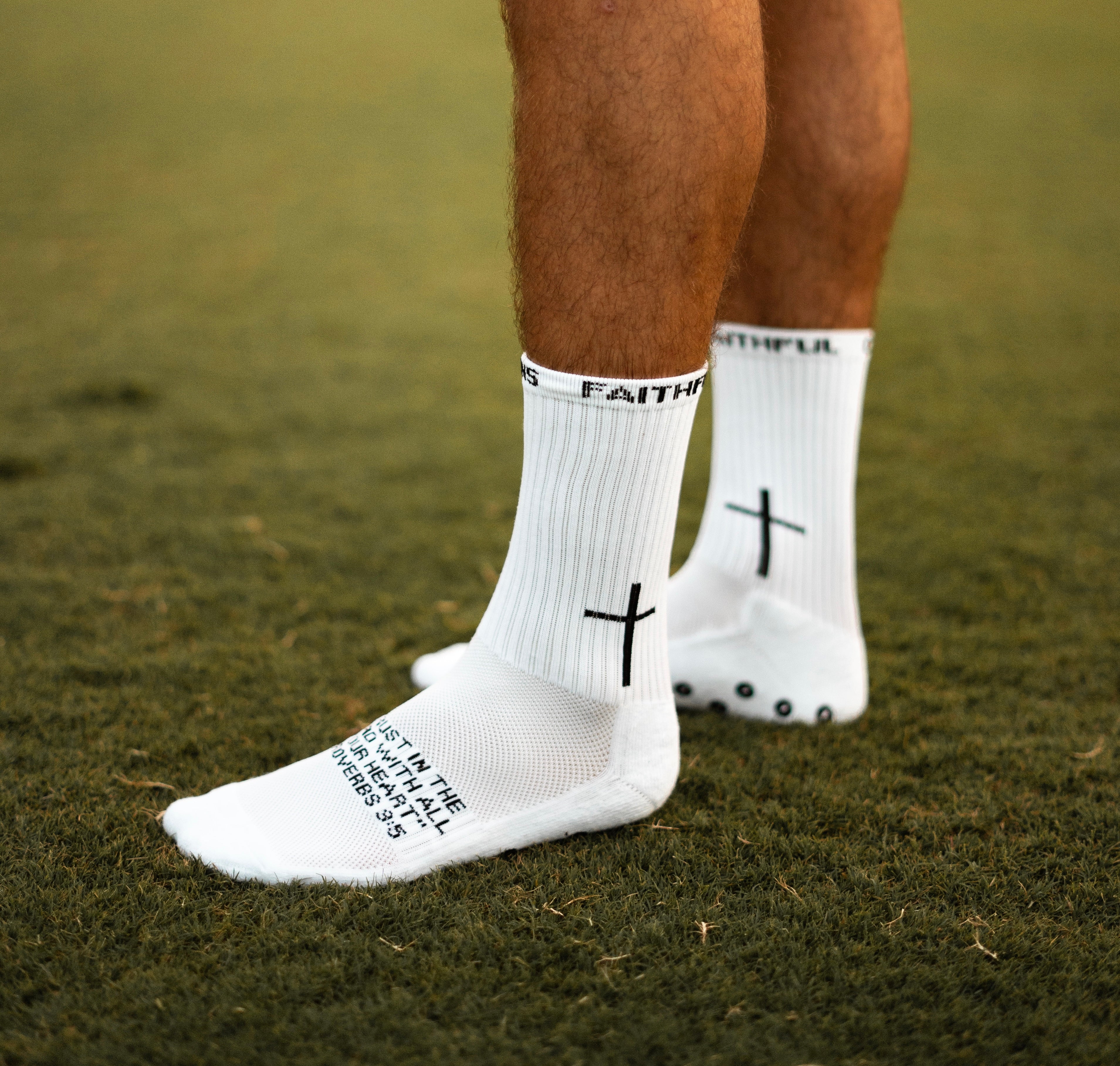 Cross Performance Grip Socks – Faithful Champions