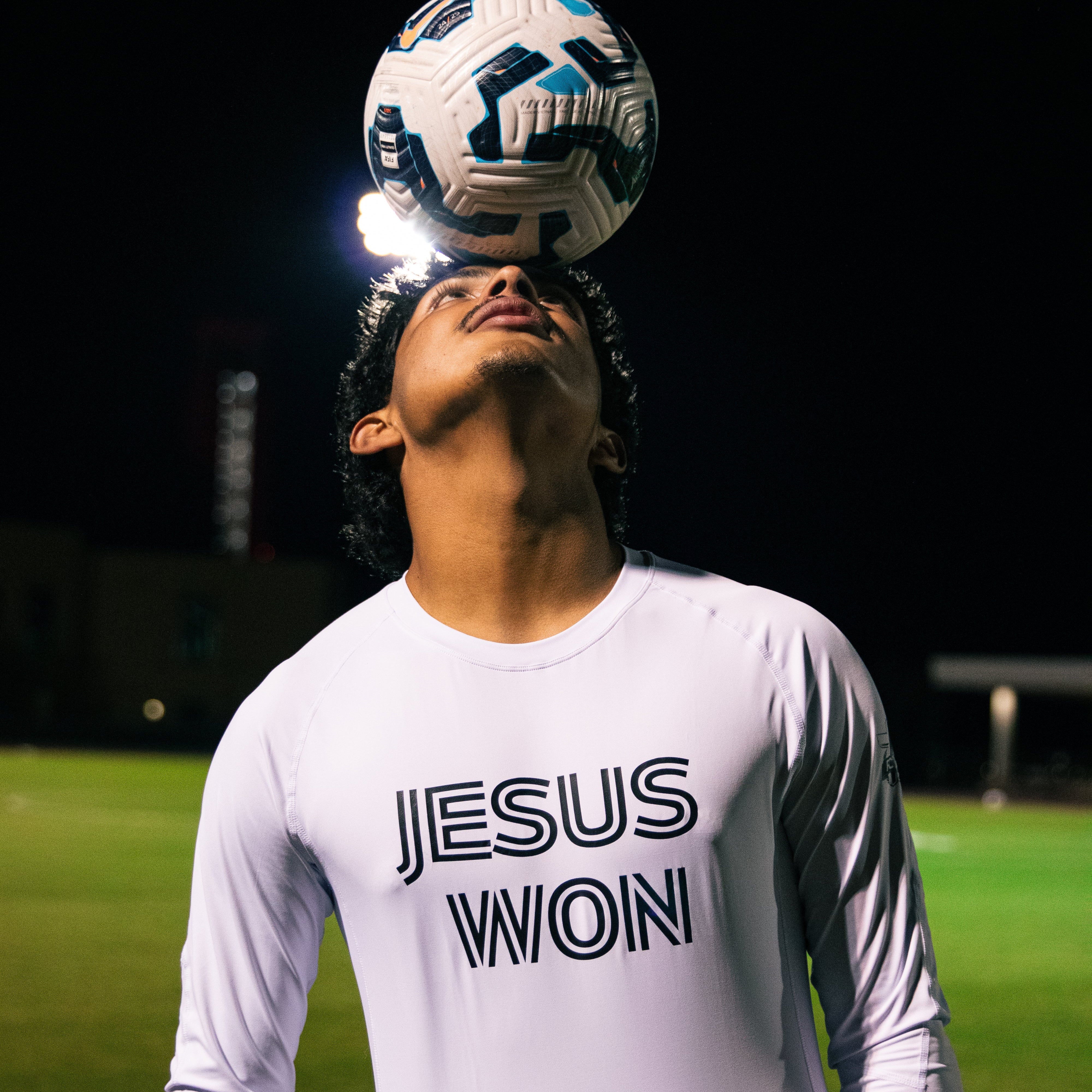 'JESUS WON' X FCA - COMPRESSION SHIRT