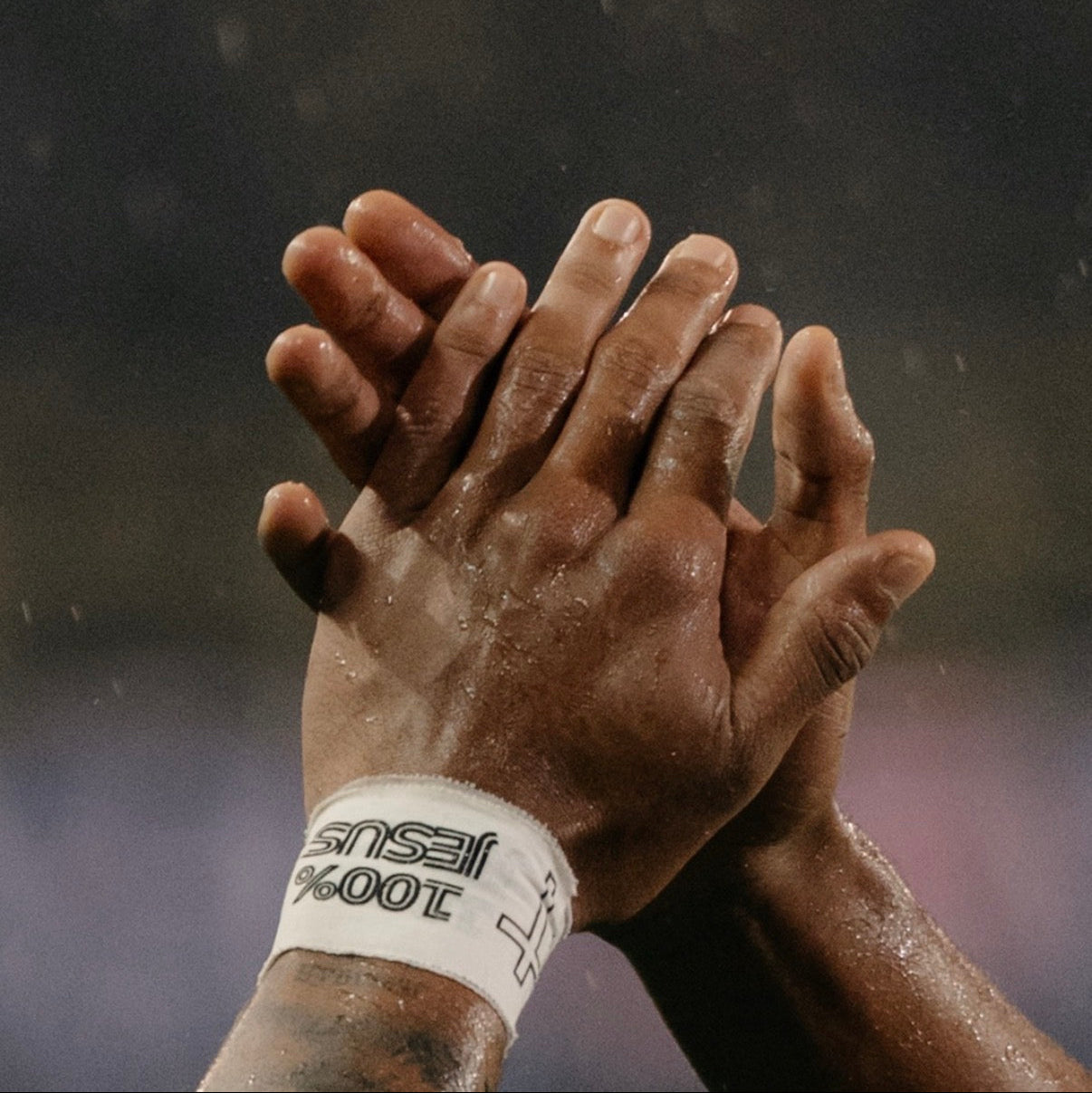 '100% JESUS' WRIST TAPE