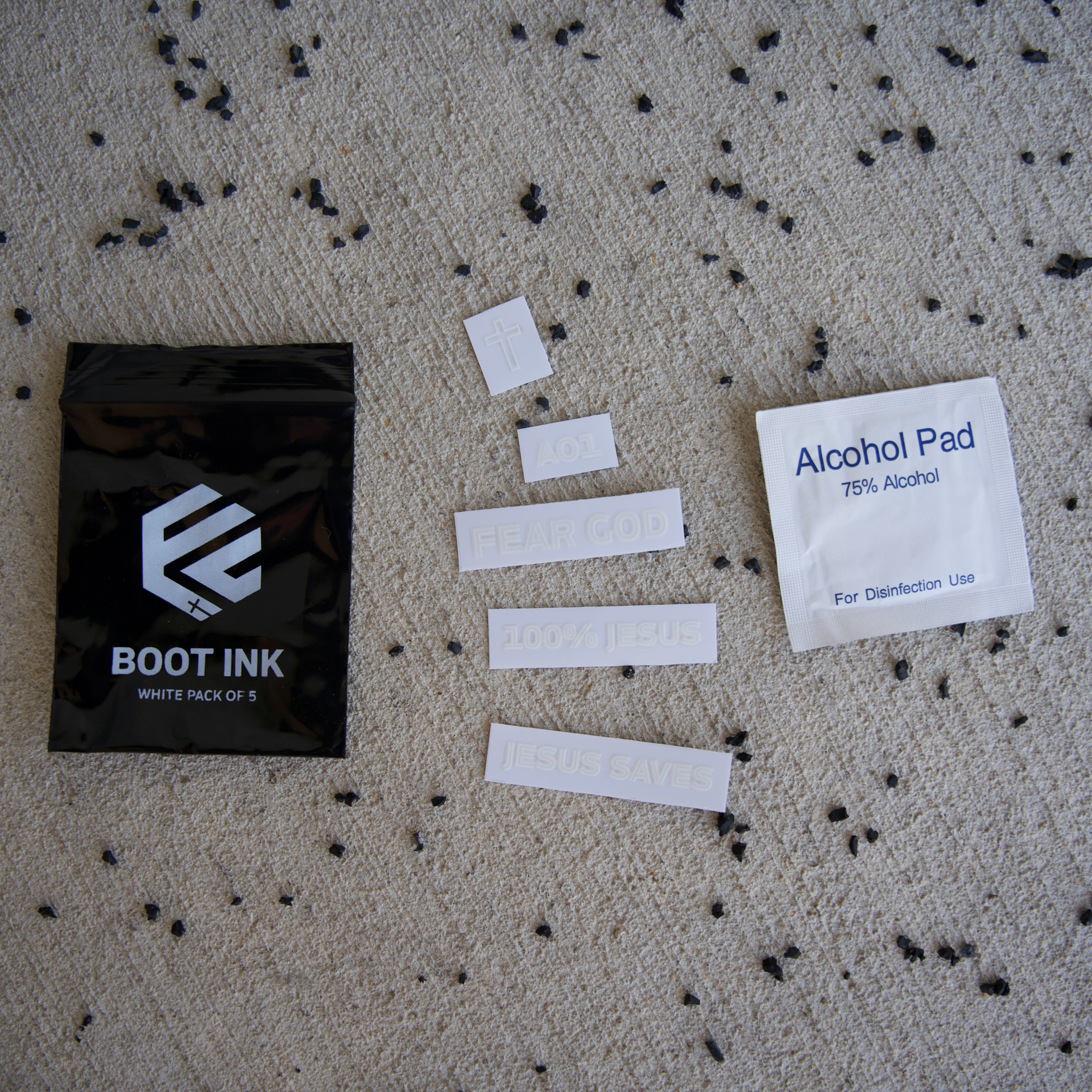 BOOT STICKERS (PACK OF 5)